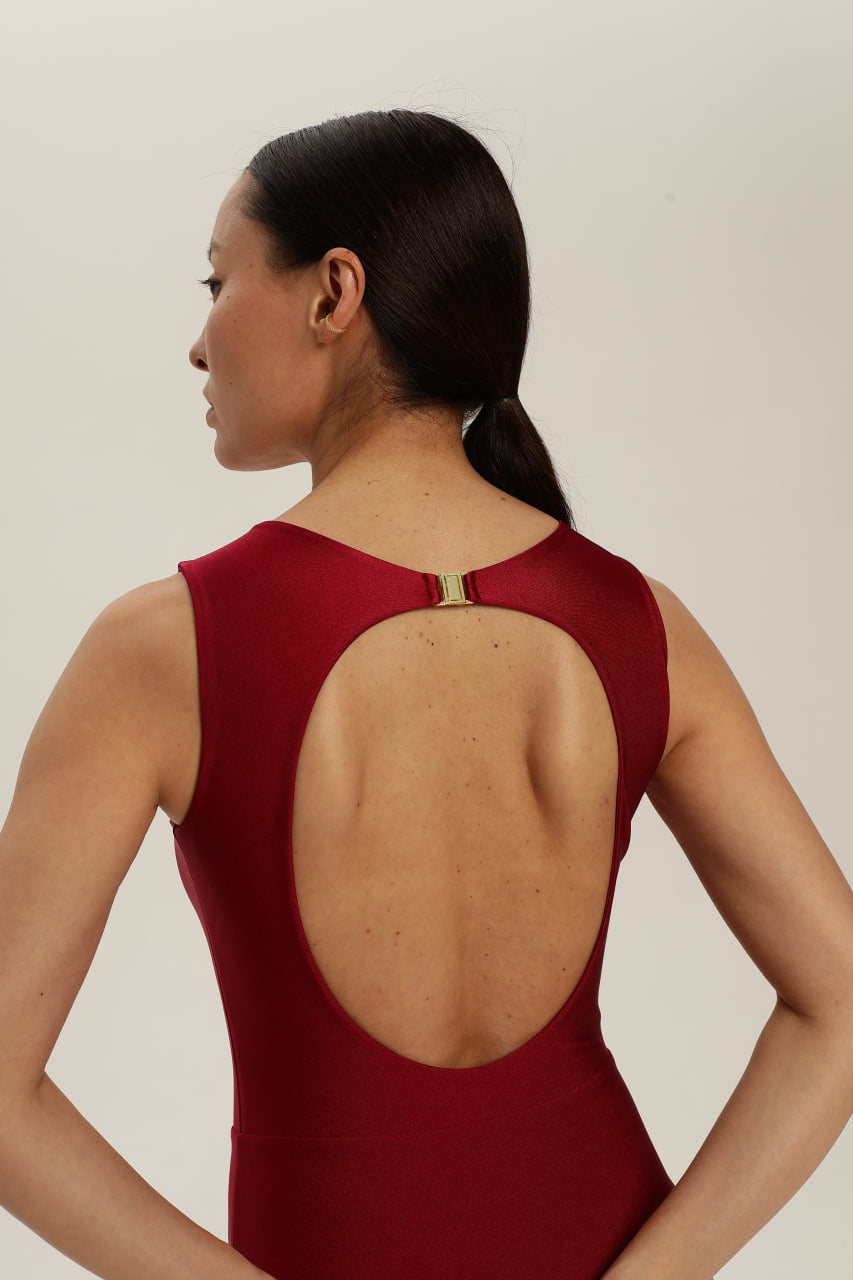 Mavericks Dark Red One Piece Swimsuit