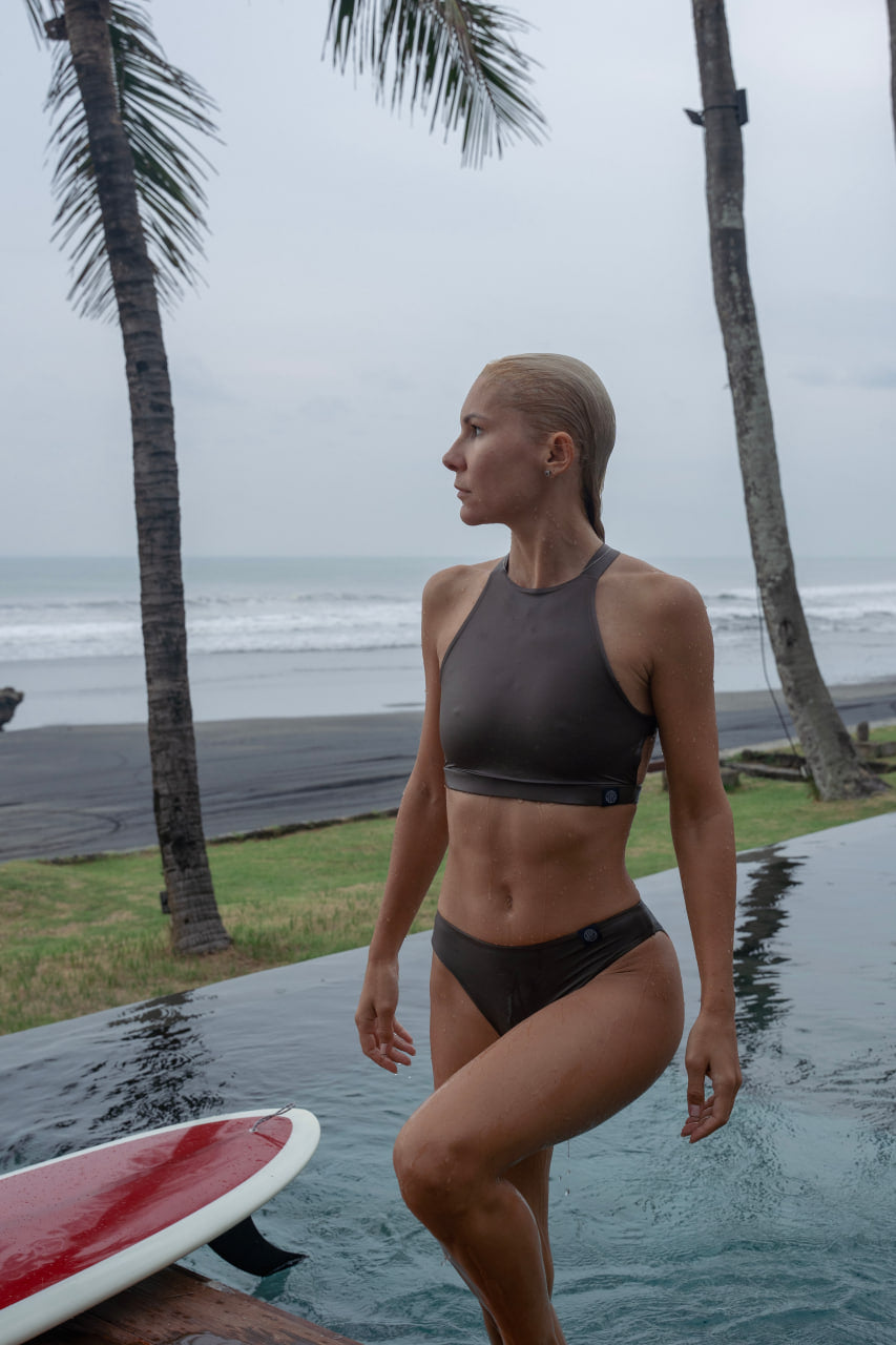 Chia Warm Taupe Bikini Bottoms