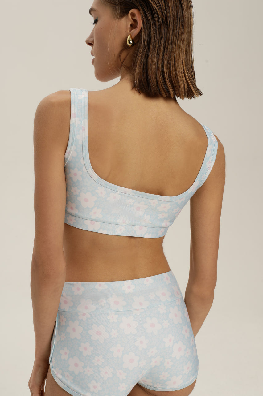 Sayulita Flower Surf Shorts