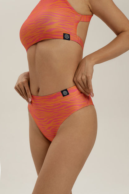 Jaws Tiger Print Bikini Top