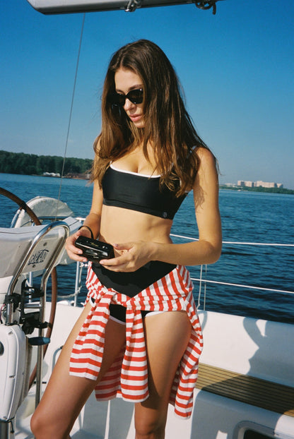Manu Black Bikini Top